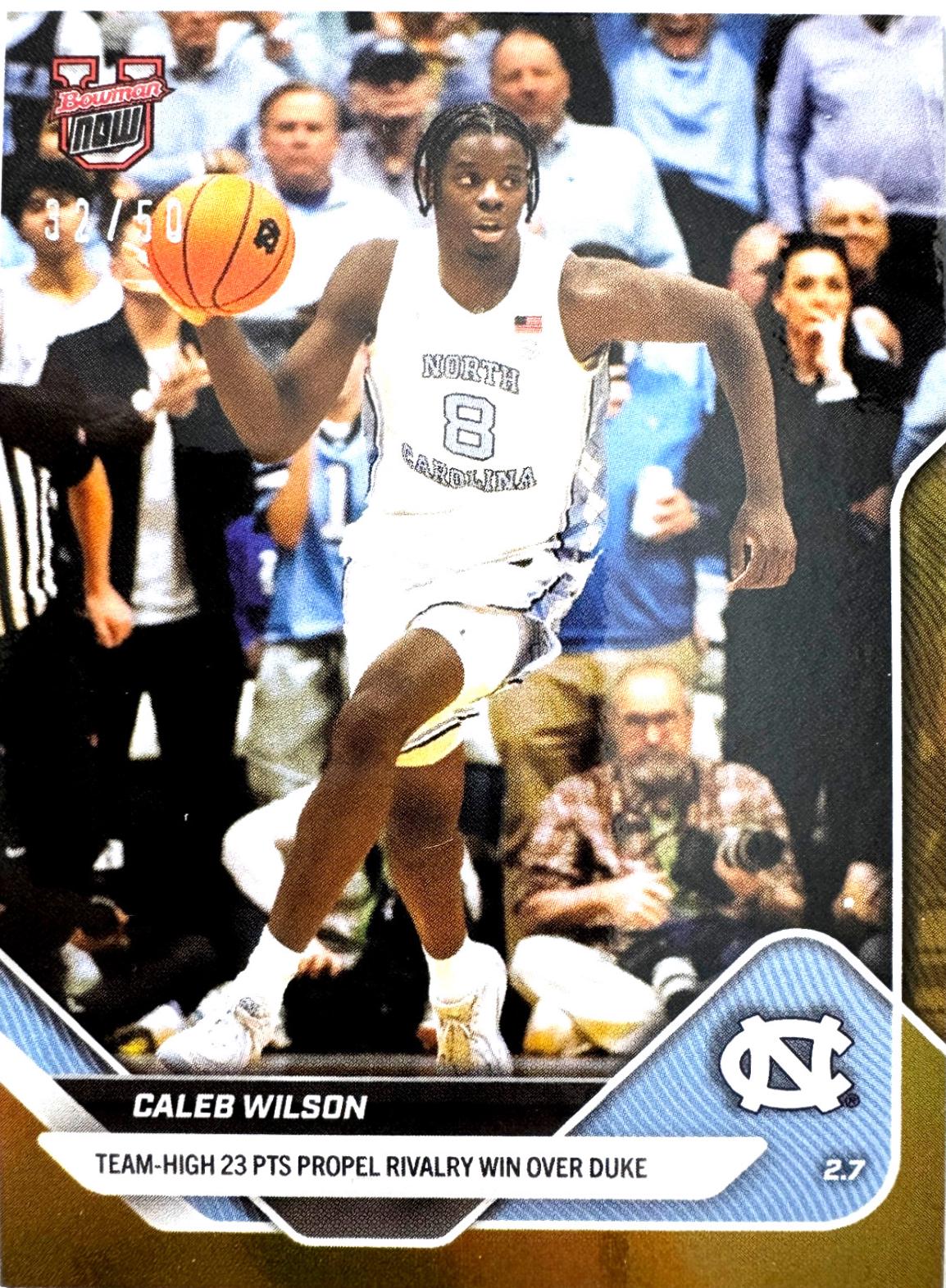 Caleb Wilson [Gold] #70
