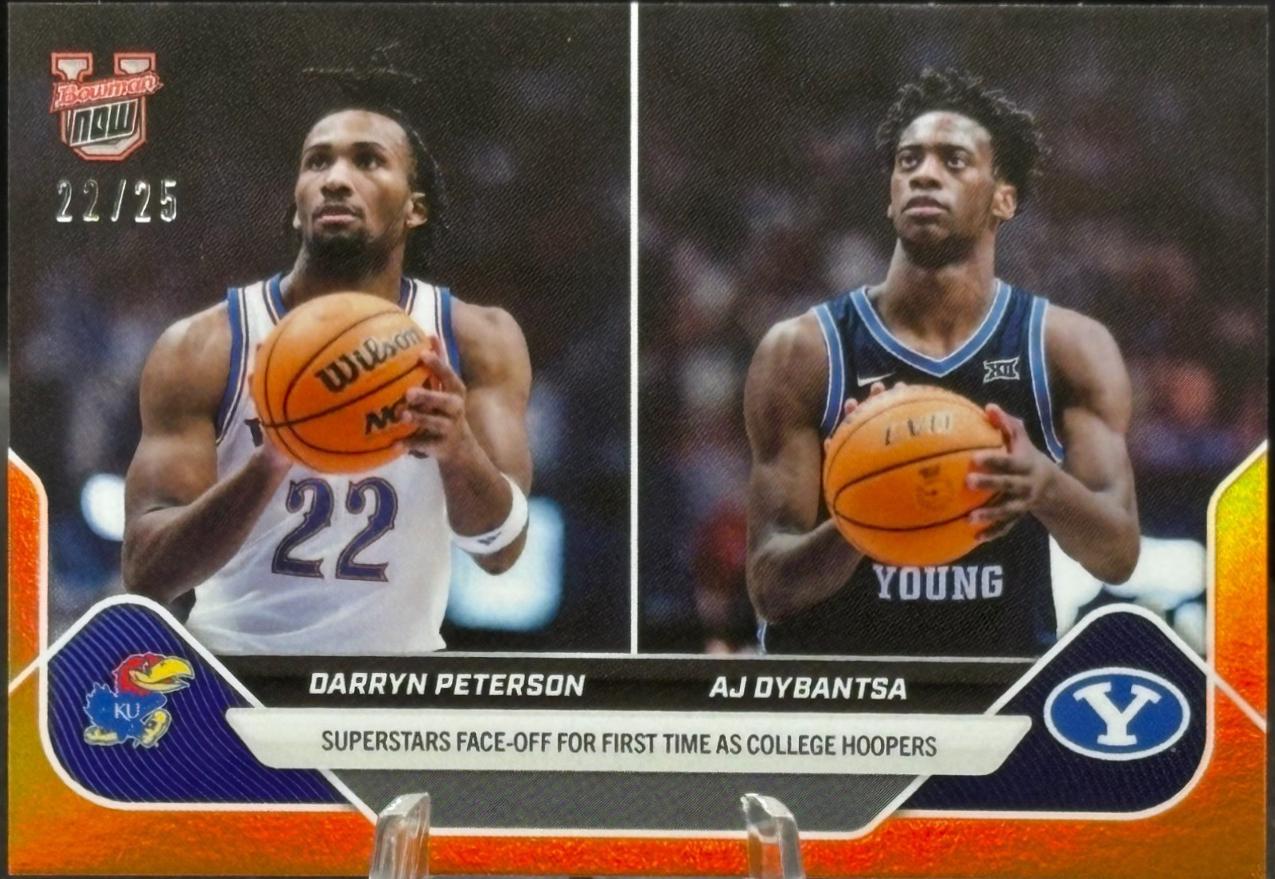 Darryn Peterson / AJ Dybantsa [Orange] #65