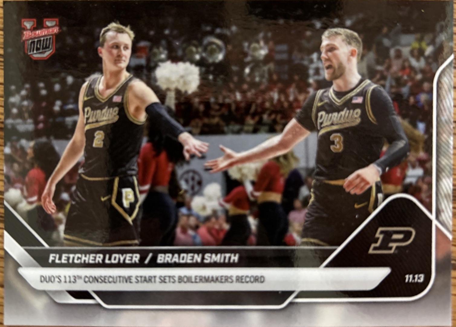Fletcher Loyer / Braden Smith #14