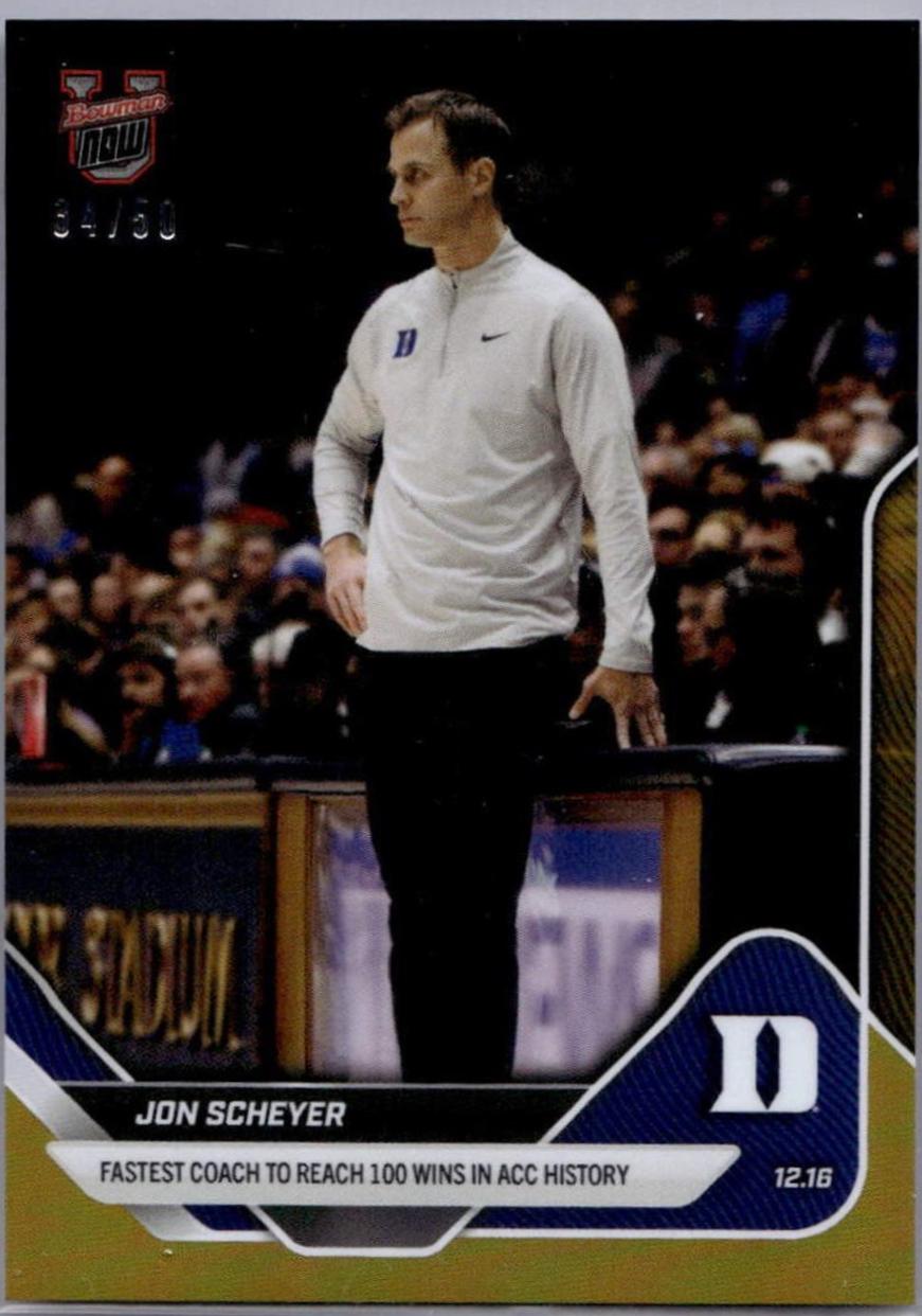 Jon Scheyer [Gold] #33