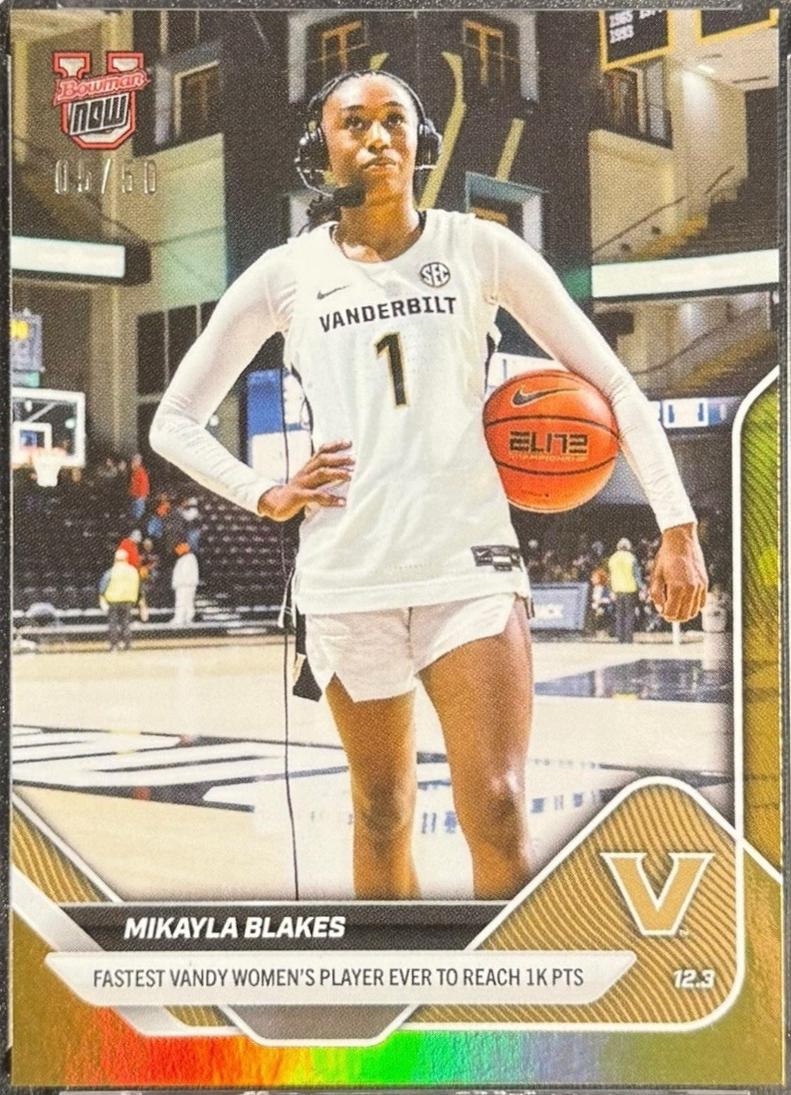 Mikayla Blakes [Gold] #25