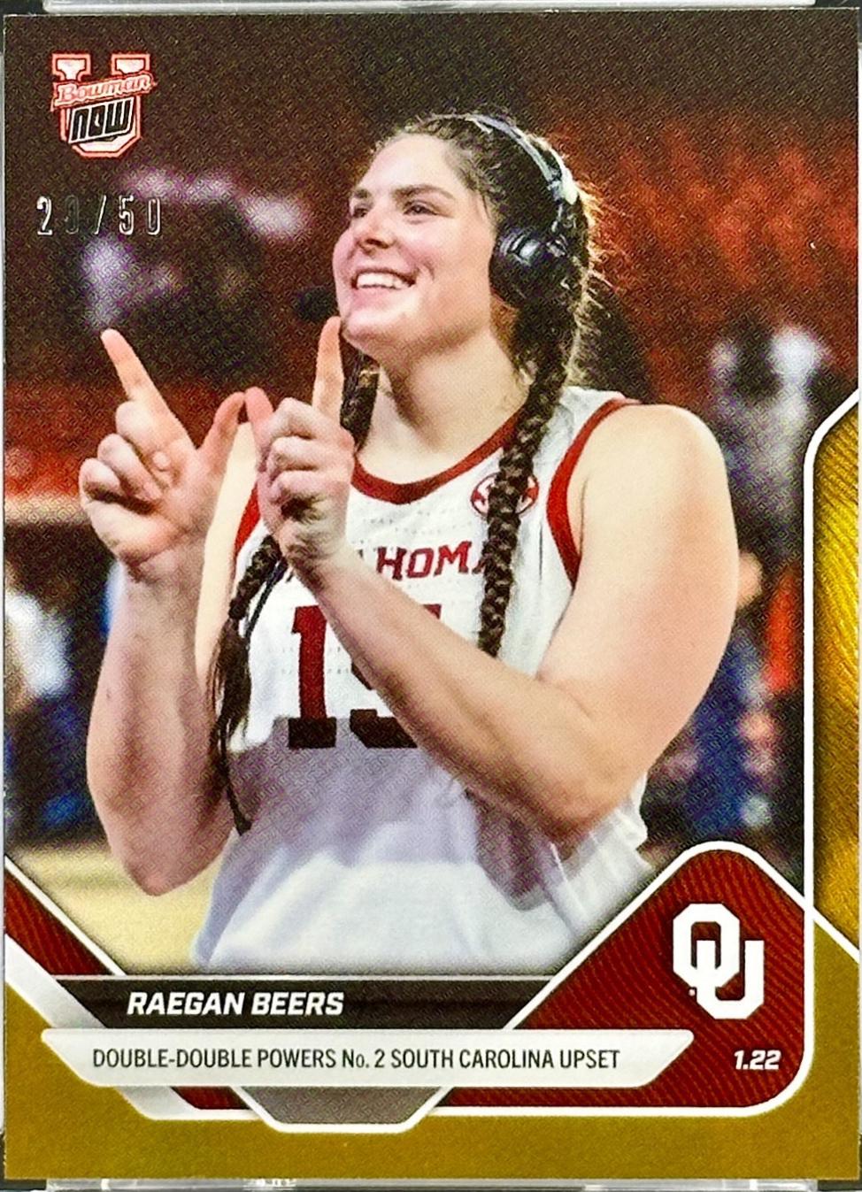 Raegan Beers [Gold] #57