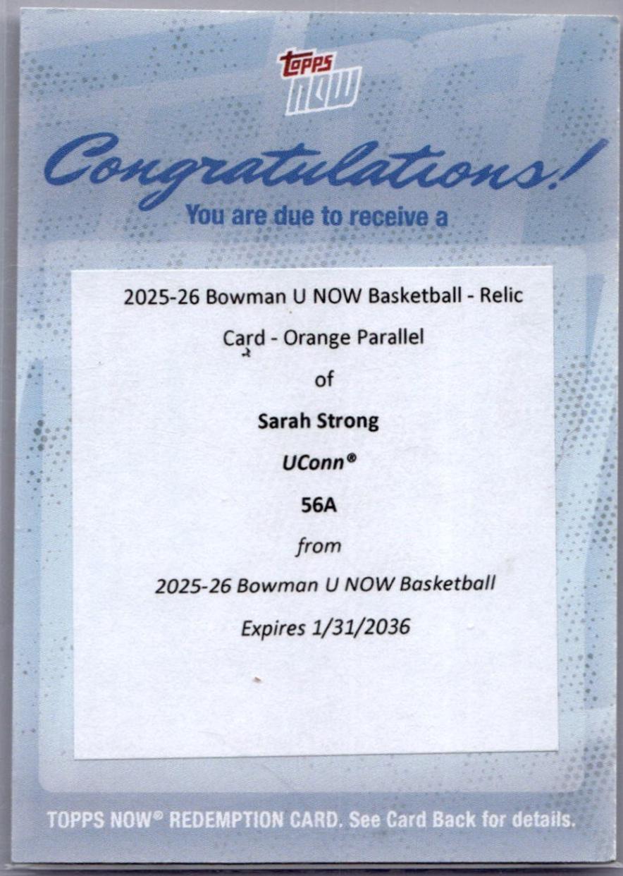 Sarah Strong [Orange] #56