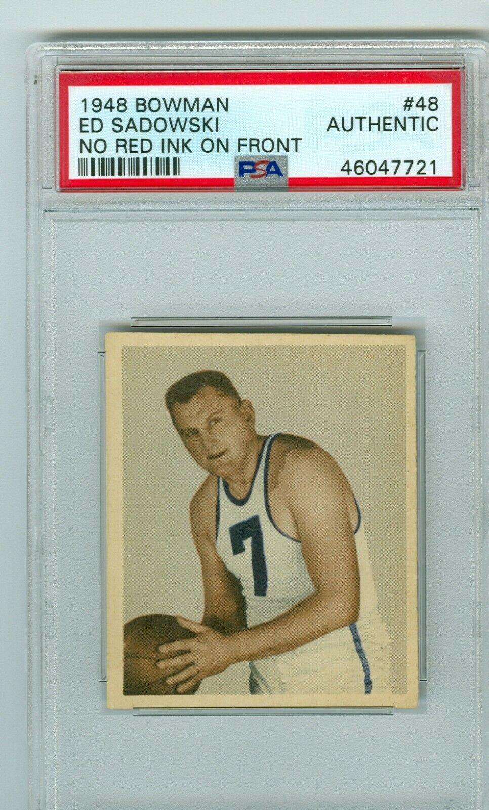 Ed Sadowski [No Red Ink on Front] #48