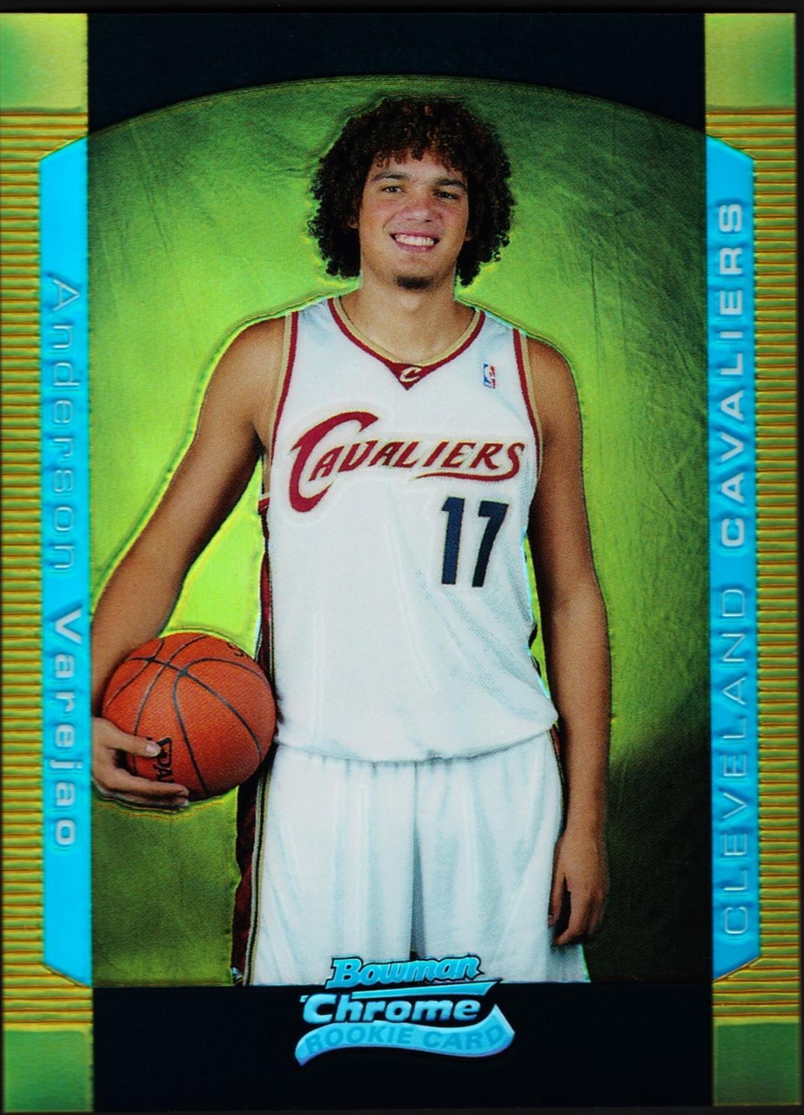 Anderson Varejao [Chrome Gold Refractor] #118
