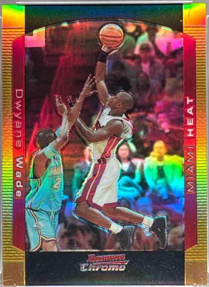 Dwyane Wade [Chrome Gold Refractor] #68