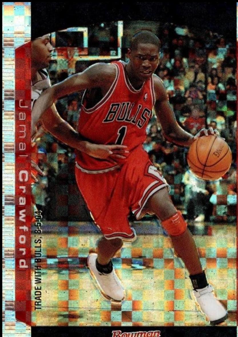 Jamal Crawford [Chrome X-Fractor] #19