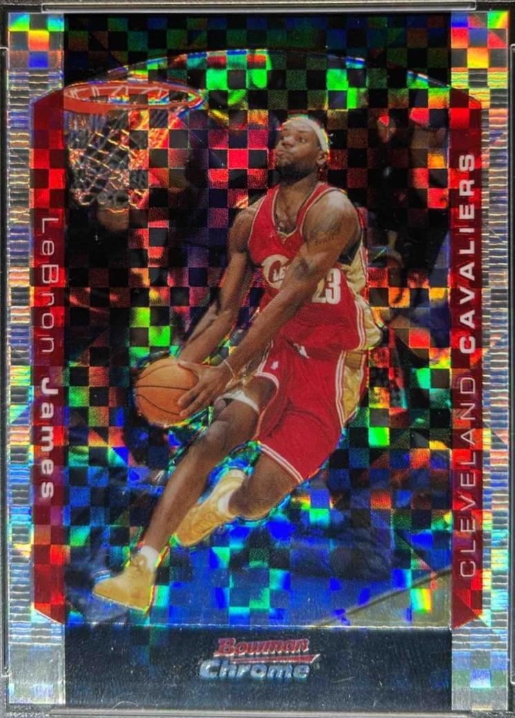 LeBron James [Chrome X-Fractor] #23