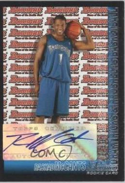 Rashad McCants [Chrome Refractor Auto.] #154