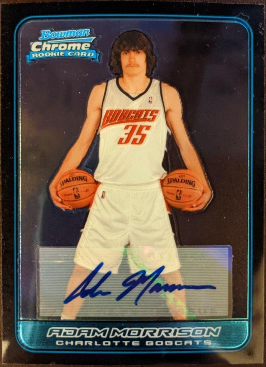 Adam Morrison [Chrome Autograph] #160