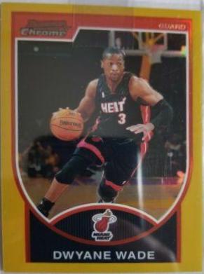 Dwyane Wade [Gold Refractor] #3