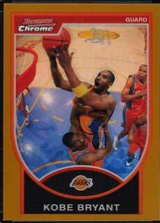 Kobe Bryant [Gold Refractor] #24