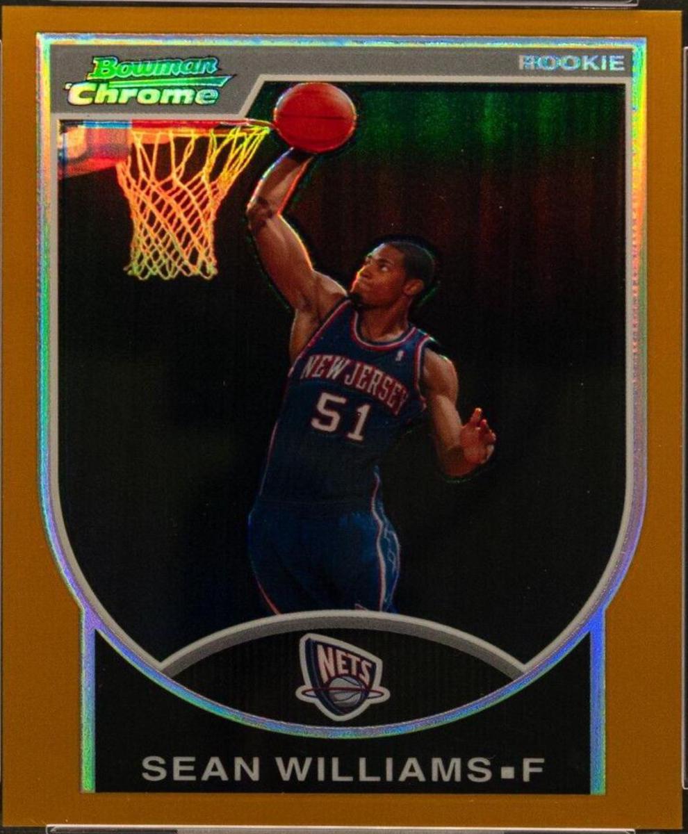 Sean Williams [Gold Refractor Autograph] #155