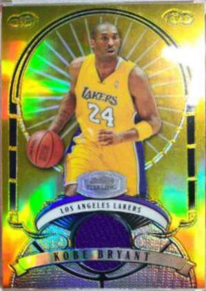 Kobe Bryant [Jersey Refractor Gold] #KB