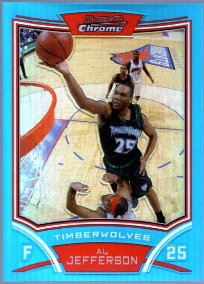 Al Jefferson Gold Refractor #44
