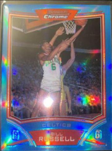Bill Russell [Blue Refractor] #106