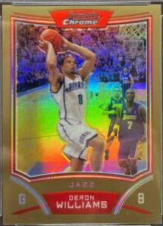 Deron Williams Blue Refractor #80