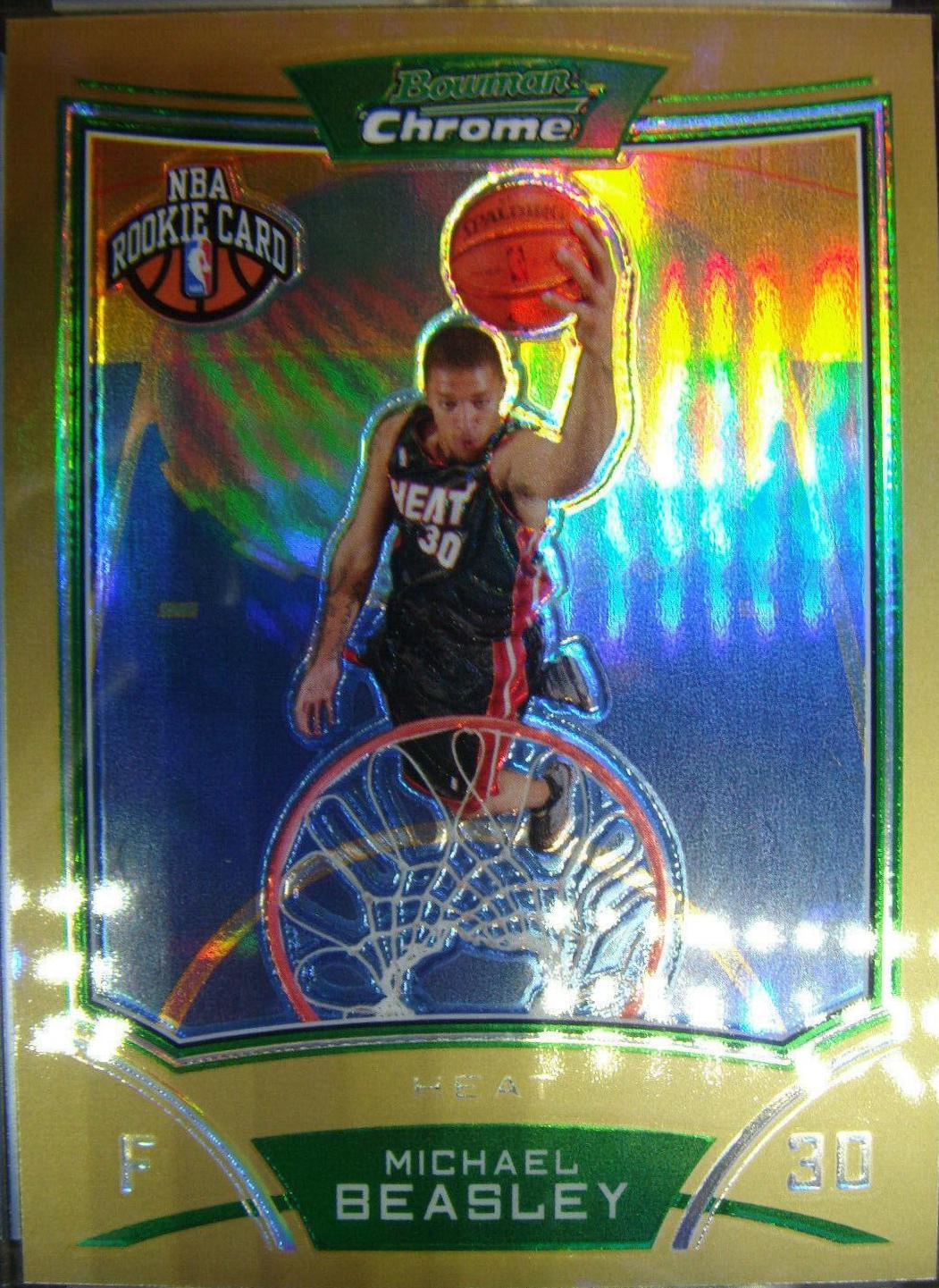 Michael Beasley [Gold Refractor] #112