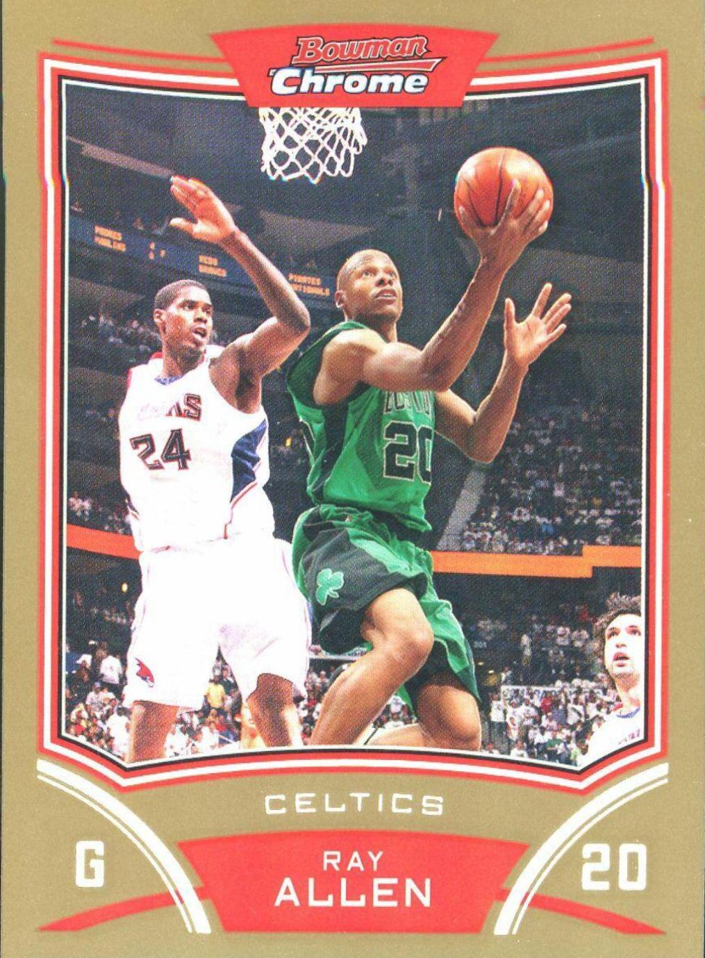 Ray Allen [Gold Refractor] #60
