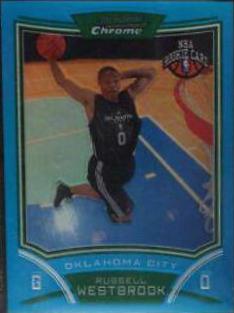 Russell Westbrook [Blue Refractor] #114