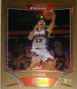Steve Nash Gold Refractor #50
