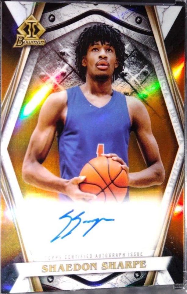 Shaedon Sharpe [Orange] #BIA-SS