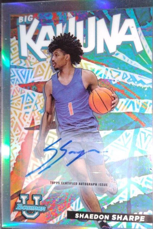 Shaedon Sharpe [Autograph] #BK-25