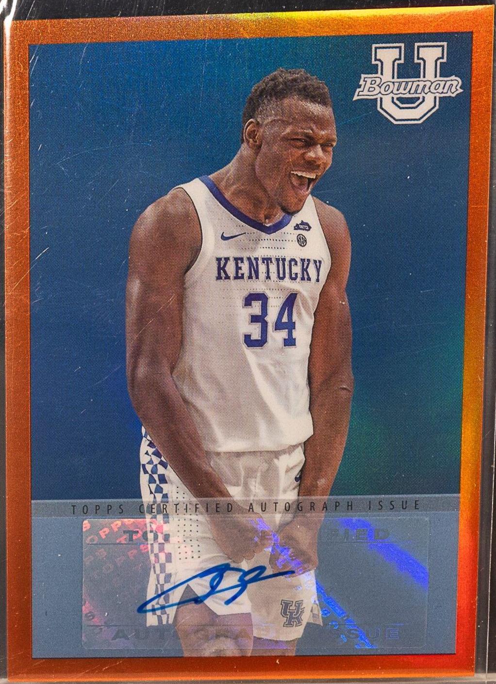 Oscar Tshiebwe [Autograph Orange] #09B-16
