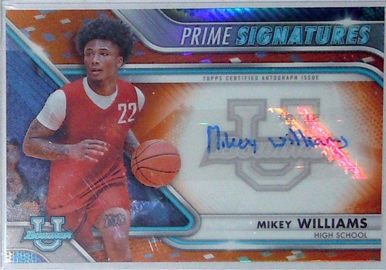 Mikey Williams [Orange] #PCS-MW