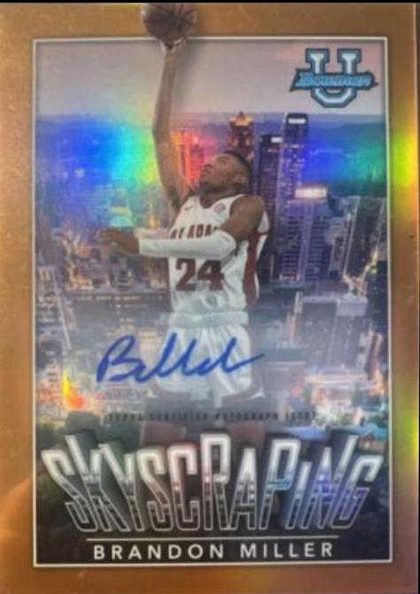 Brandon Miller [Autograph Orange] #S-4