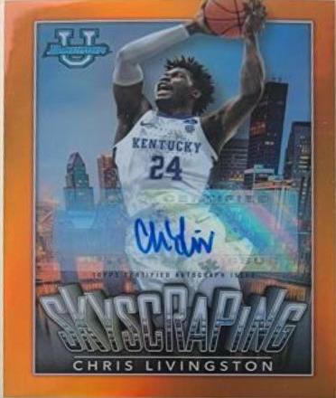 Chris Livingston [Autograph Orange] #S-1