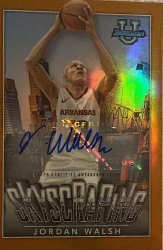 Jordan Walsh [Autograph Orange] #S-3