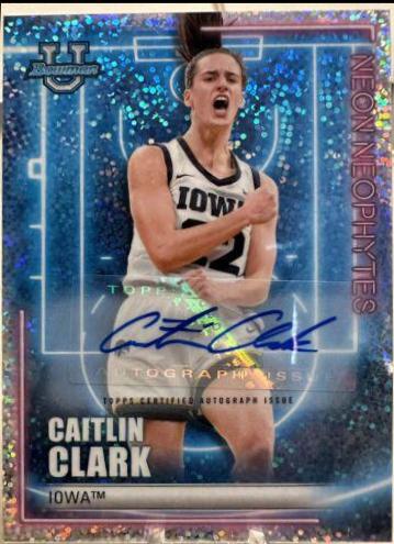 Caitlin Clark [Autograph Speckle] #NN-3