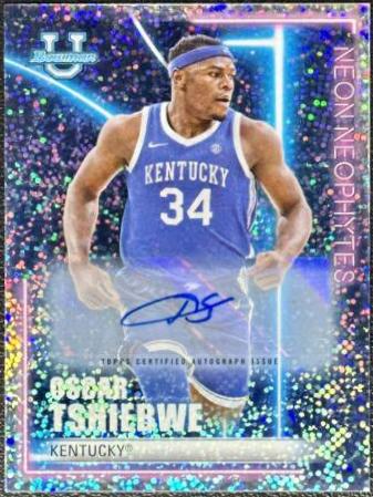 Oscar Tshiebwe [Autograph Speckle] #NN-17