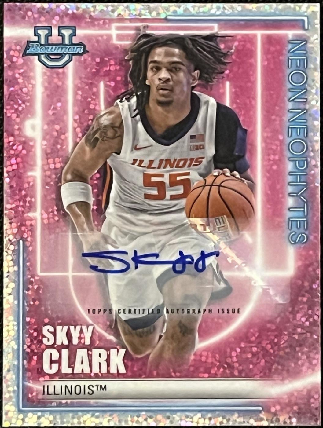 Skyy Clark [Autograph Speckle] #NN-4