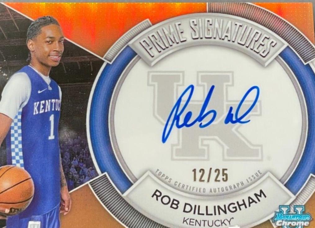 Rob Dillingham [Orange] #PCS-RD