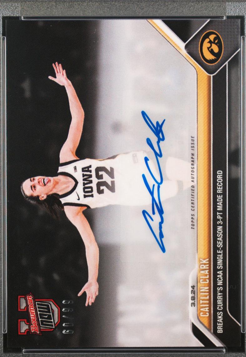 Caitlin Clark [Autograph Black] #63B