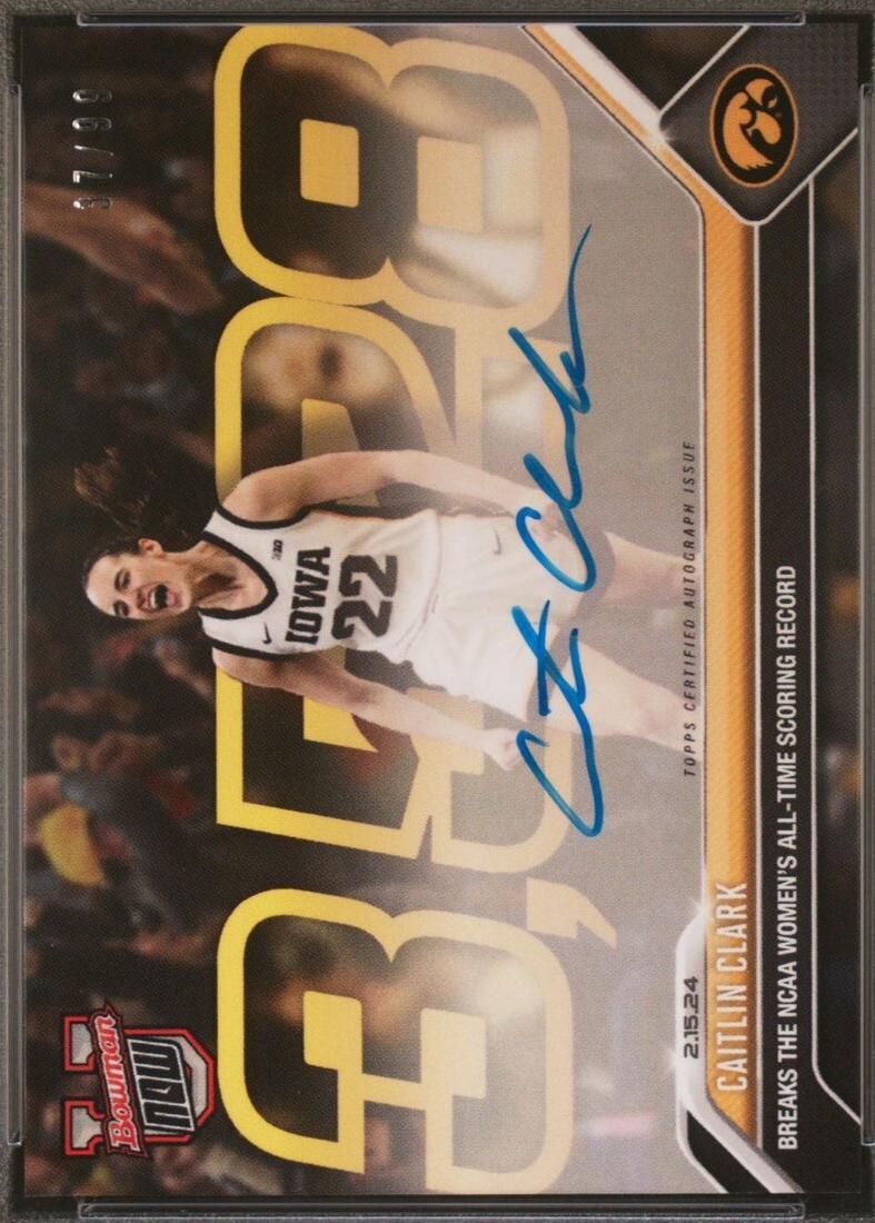 Caitlin Clark [Autograph Full Color] #49A