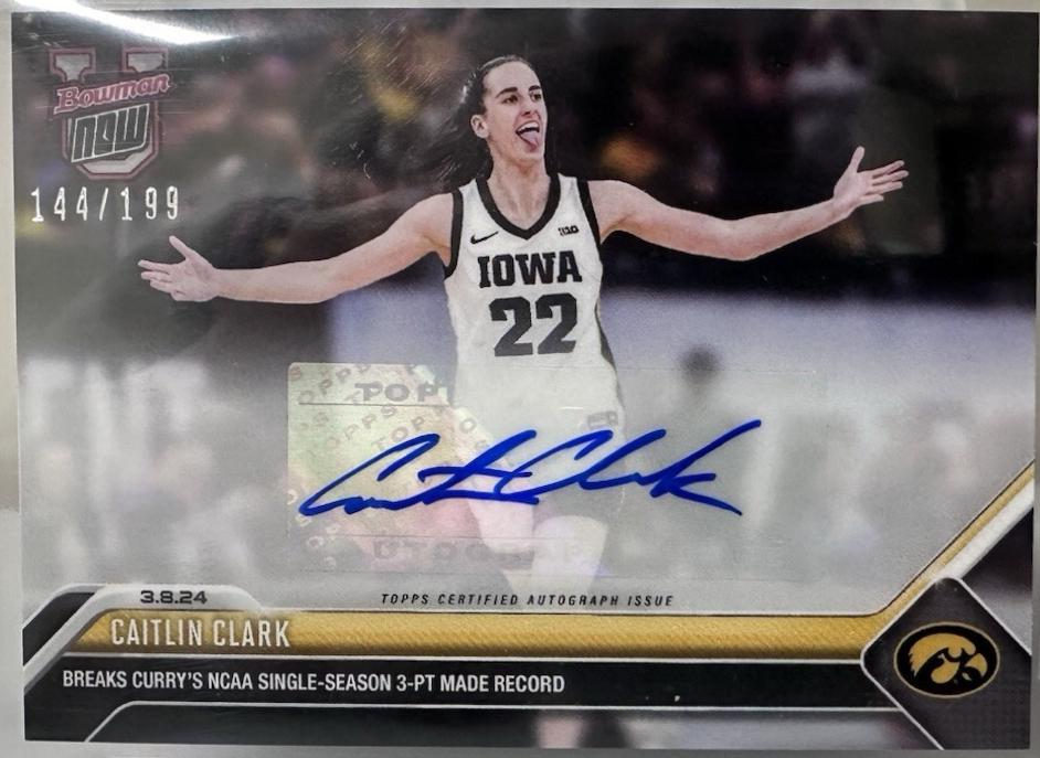 Caitlin Clark [Autograph Full Color] #63A