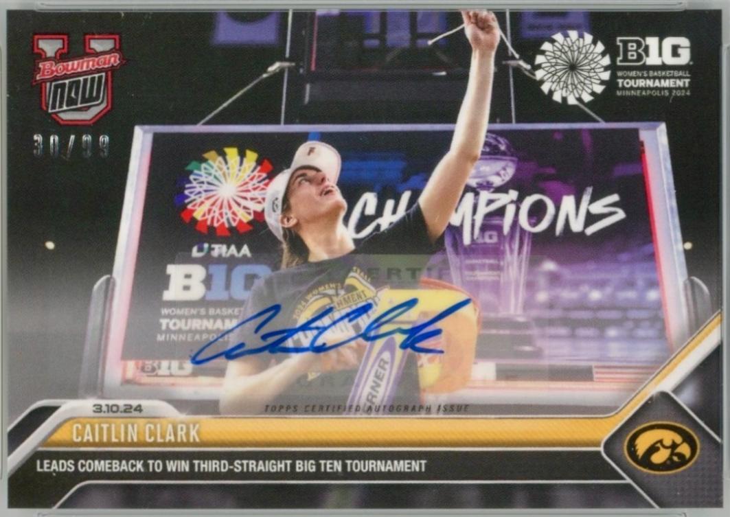 Caitlin Clark [Autograph Full Color] #64A