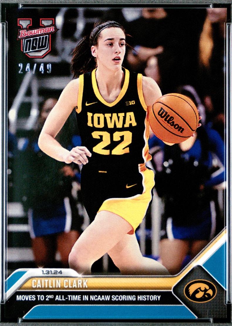 Caitlin Clark [Blue] #41