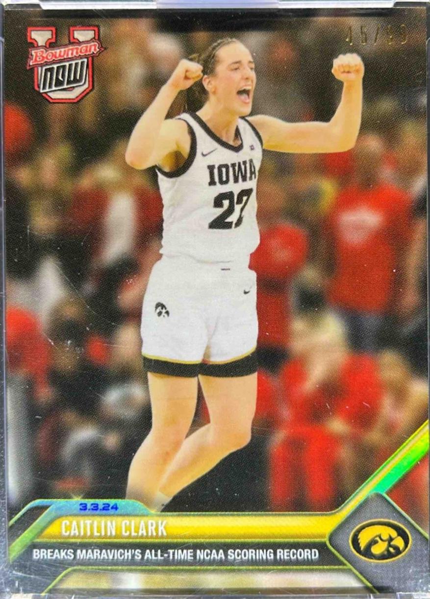 Caitlin Clark [Gold Foil] #24