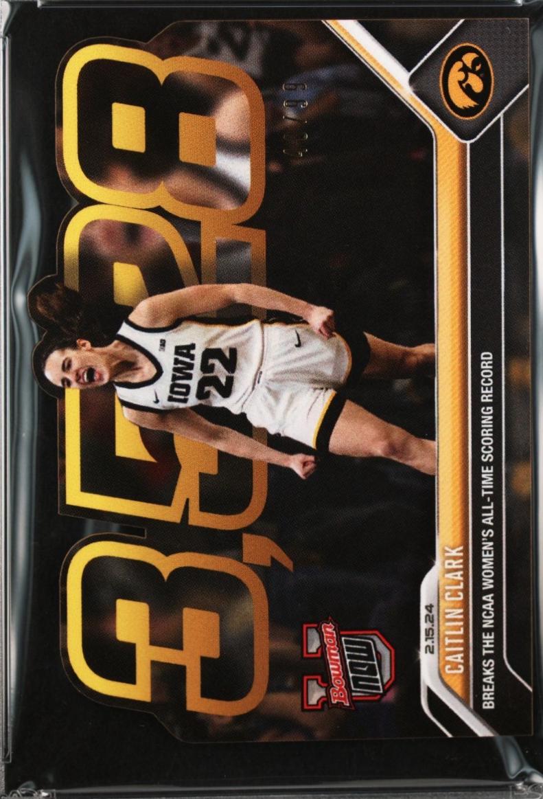 Caitlin Clark [Gold Foil] #49