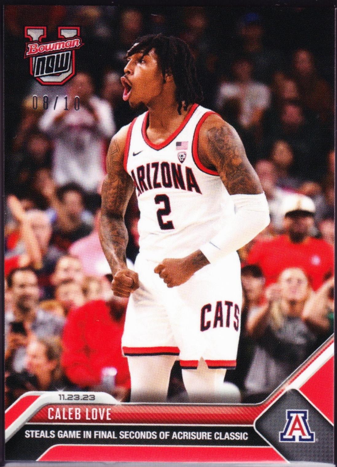 Caleb Love [Red] #8