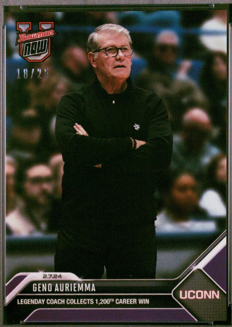 Geno Auriemma [Purple] #46