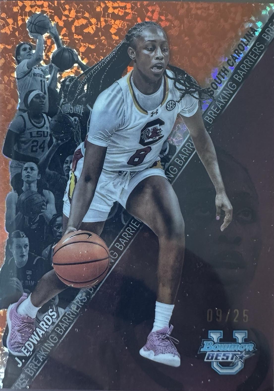 Joyce Edwards [Orange Mini-Diamond Refractor] #BB-4
