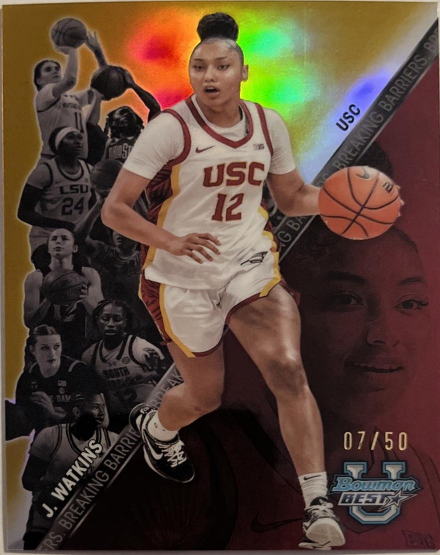 Juju Watkins [Gold Refractor] #BB-1