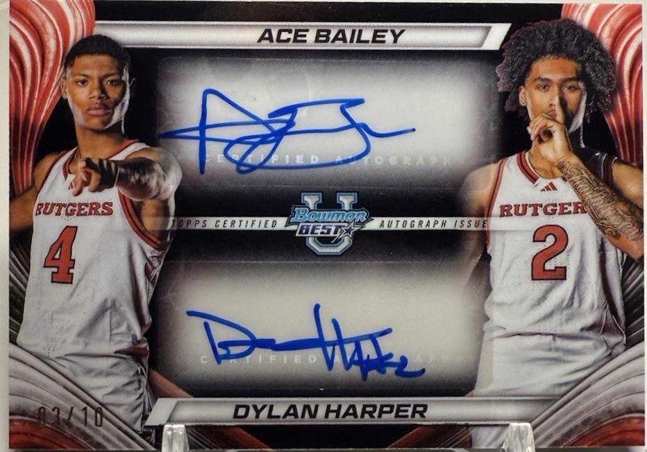 Dylan Harper / Ace Bailey [Red Refractor] #DRA-AD