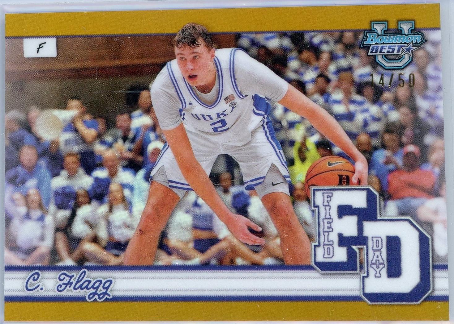 Cooper Flagg [Gold Refractor] #FD-1