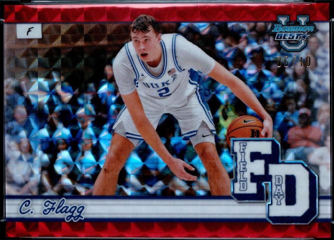 Cooper Flagg [Red Geometric Refractor] #FD-1